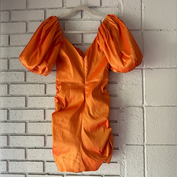 Lovers + Friends XS Orange Dress - Picture 3 of 4